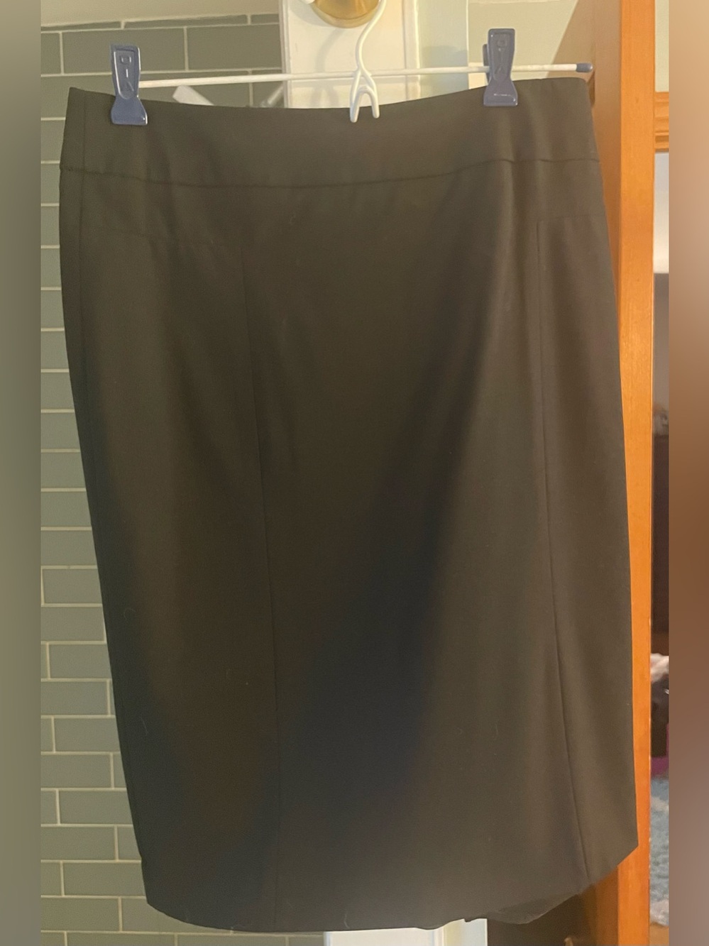 Ann Taylor LOFT Classic Black Pencil Skirt